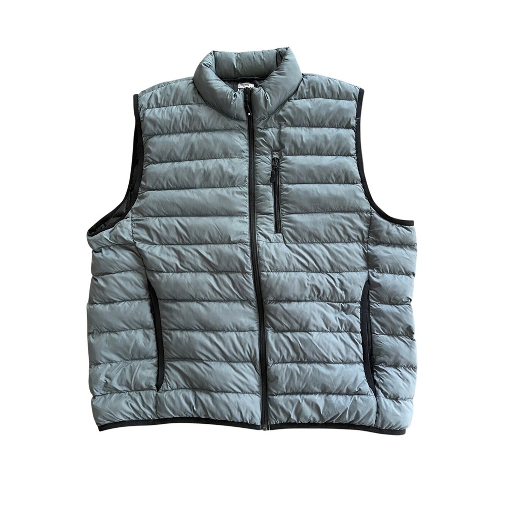 32° Heat Men's Gray Quilted Vest XL